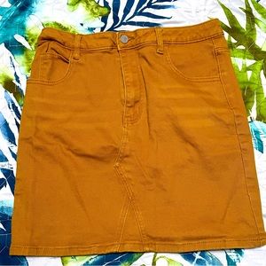 Denim mini skirt. ByEgreis.